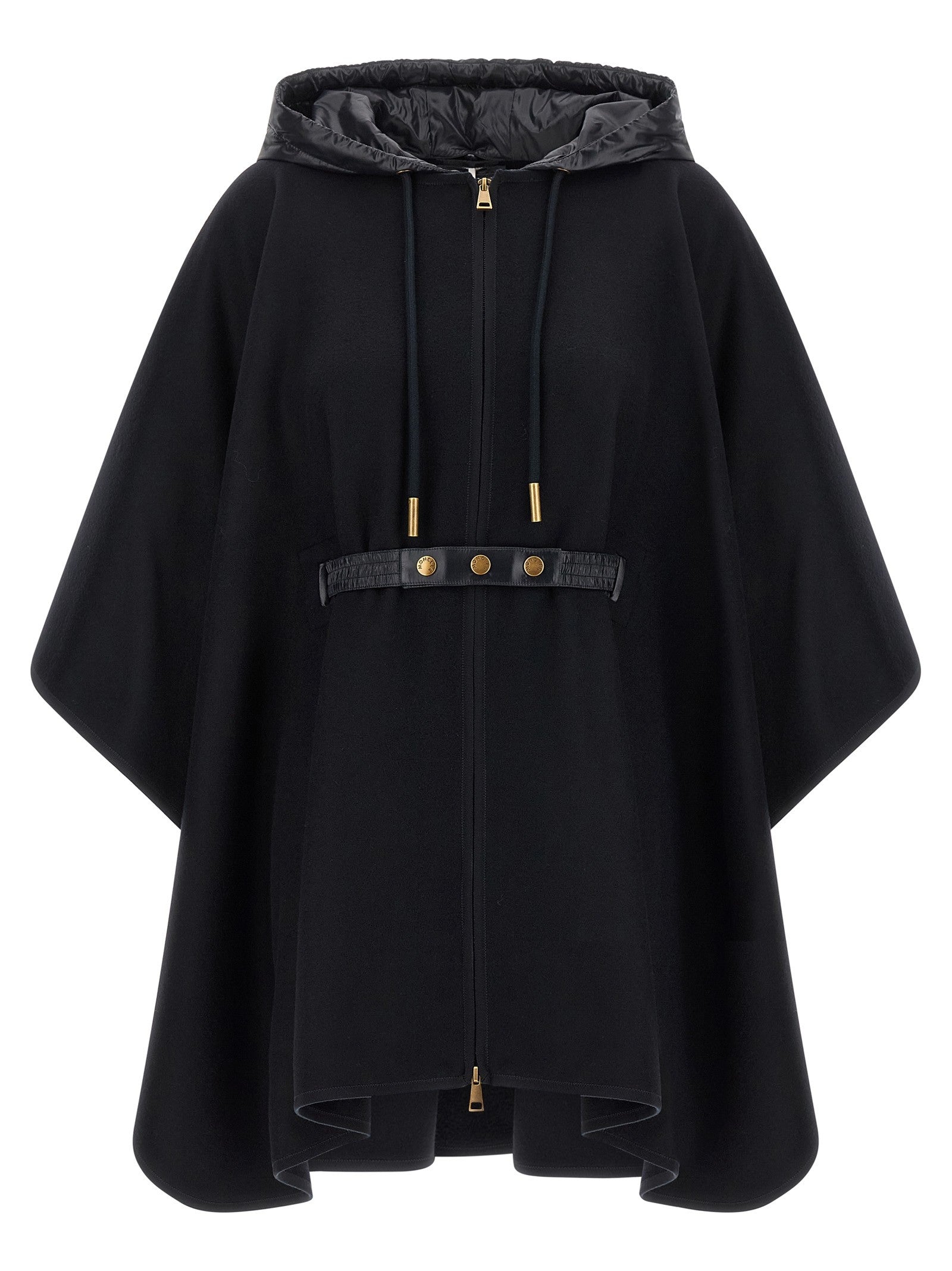 Moncler Two Material Cape Blue