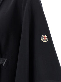 Moncler Two Material Cape Blue