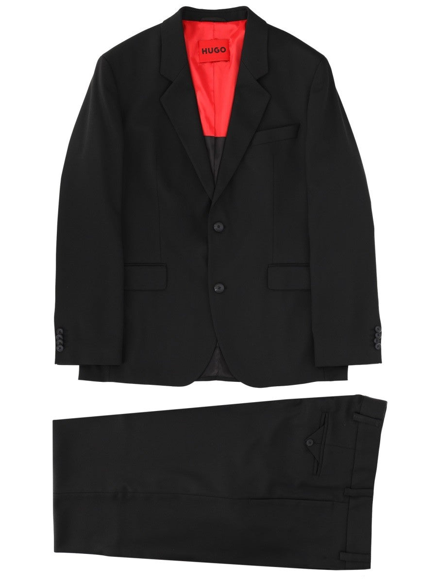 HUGO BOSS Men's Abito Due Pezzi Karlo Flips Black