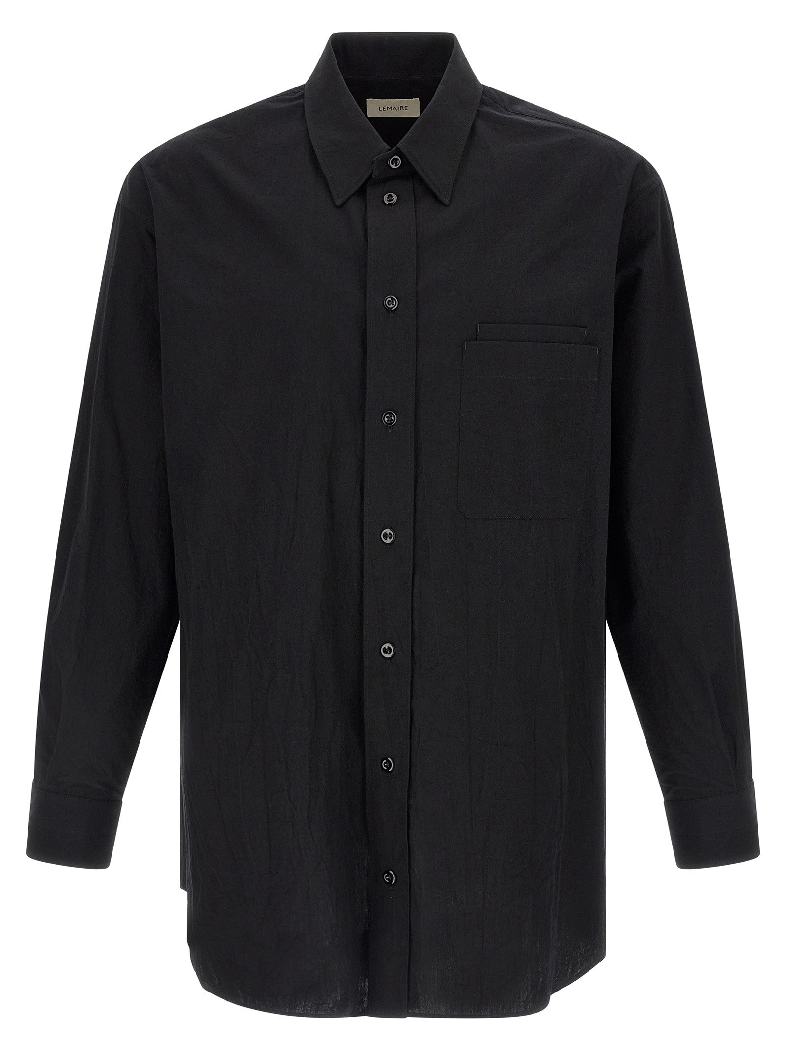 Lemaire Two Pocket Shirt Black