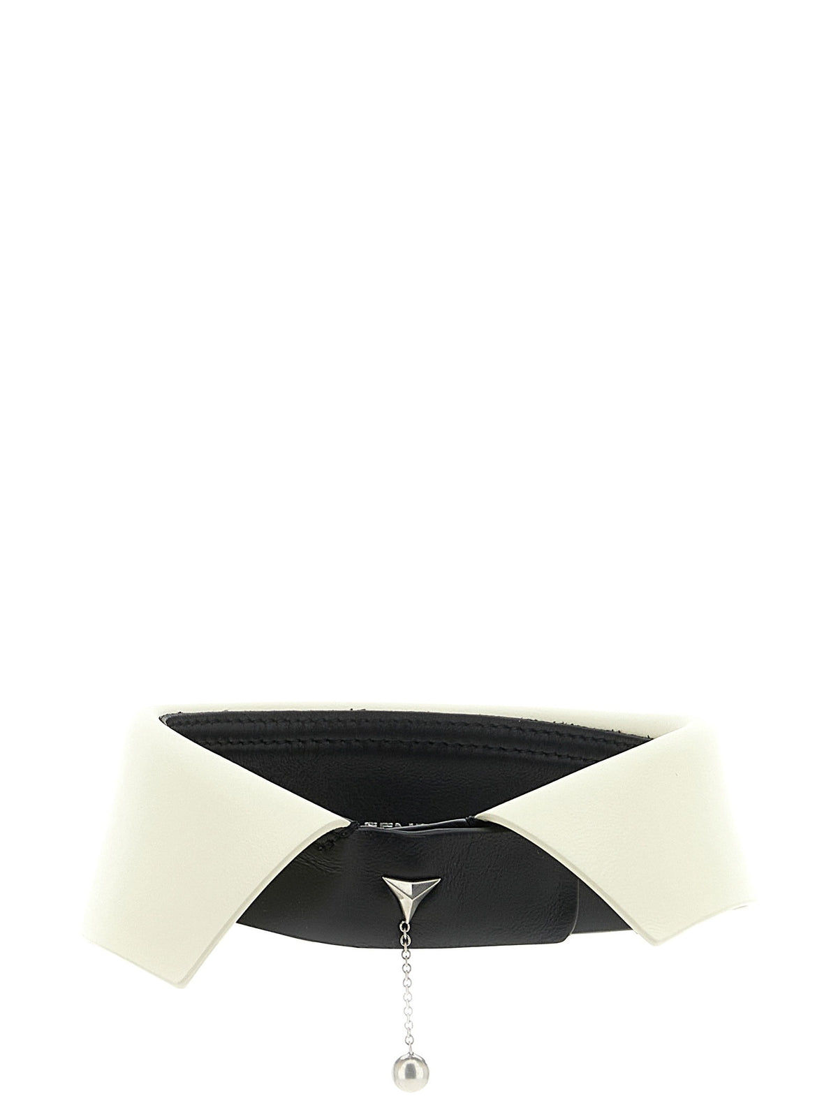 Fendi Two Tone Sisters Collar White