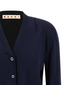 Marni Two Tone Cardigan Gold