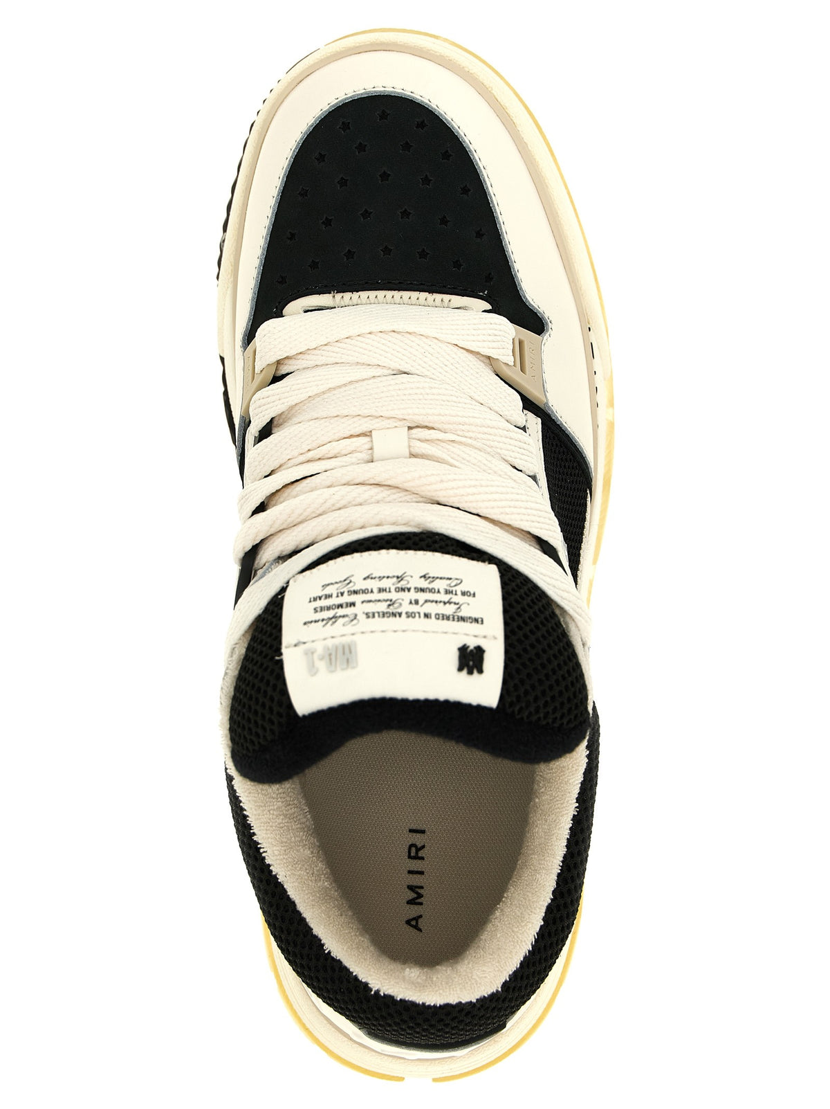 AMIRI Two Tone MA Sneakers White