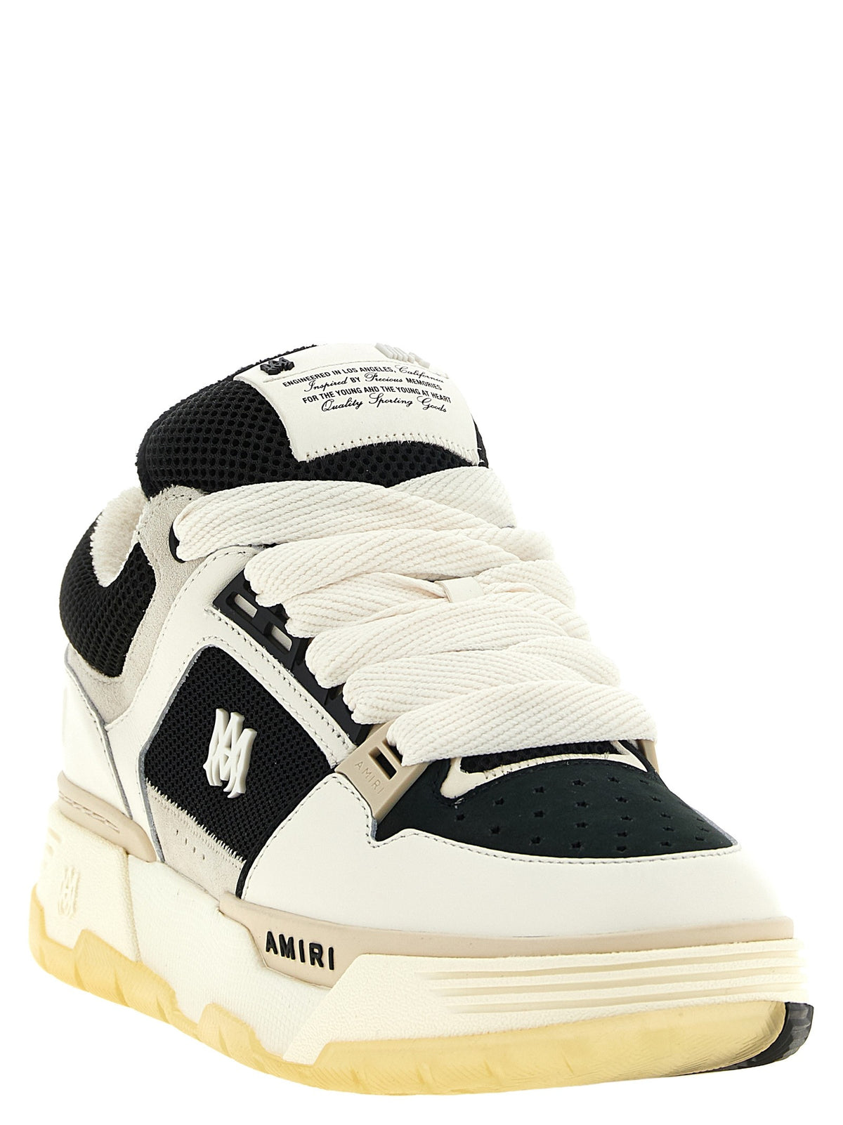 AMIRI Two Tone MA Sneakers White