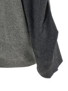 Nude Lucy Two Tone Sleeve Sweater Grey, view 4