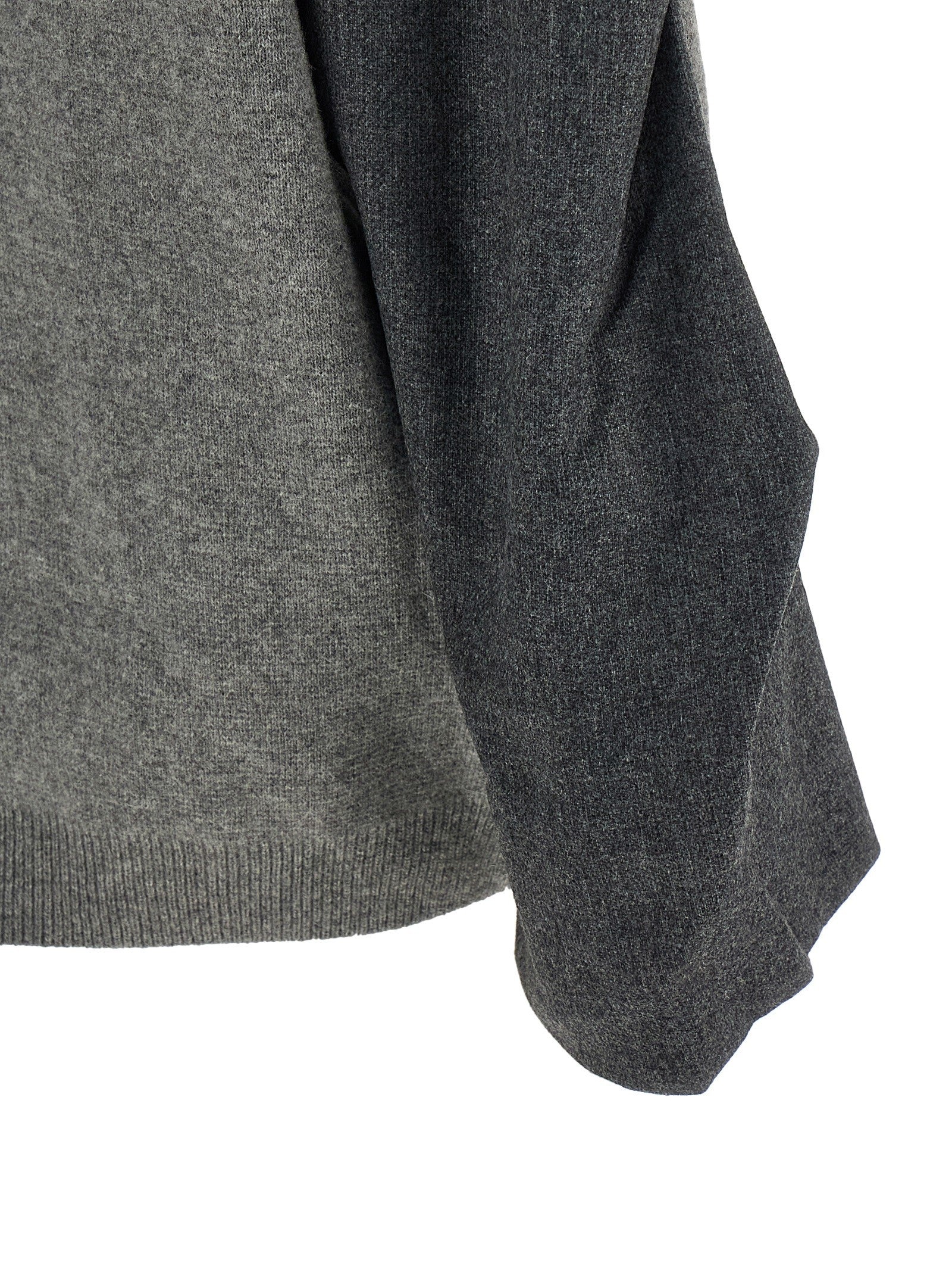Nude Lucy Two Tone Sleeve Sweater Grey