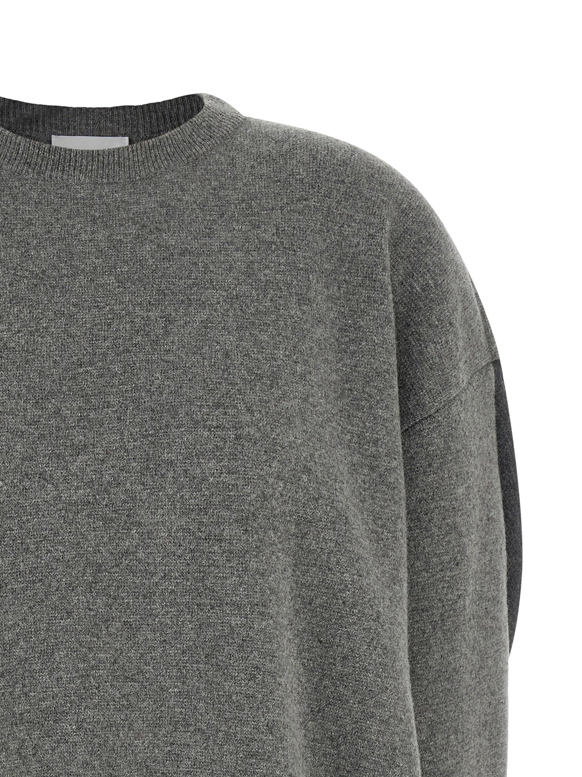 Nude Lucy Two Tone Sleeve Sweater Grey, view 3