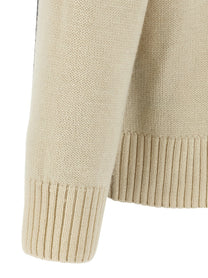 JW Anderson Two Tone Sweater Grey