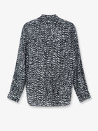 Bottega Veneta Women's Two Tone Viscose Shirt Black