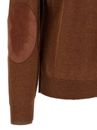 Maison Margiela Two Tone Wool Sweater Brown, view 4