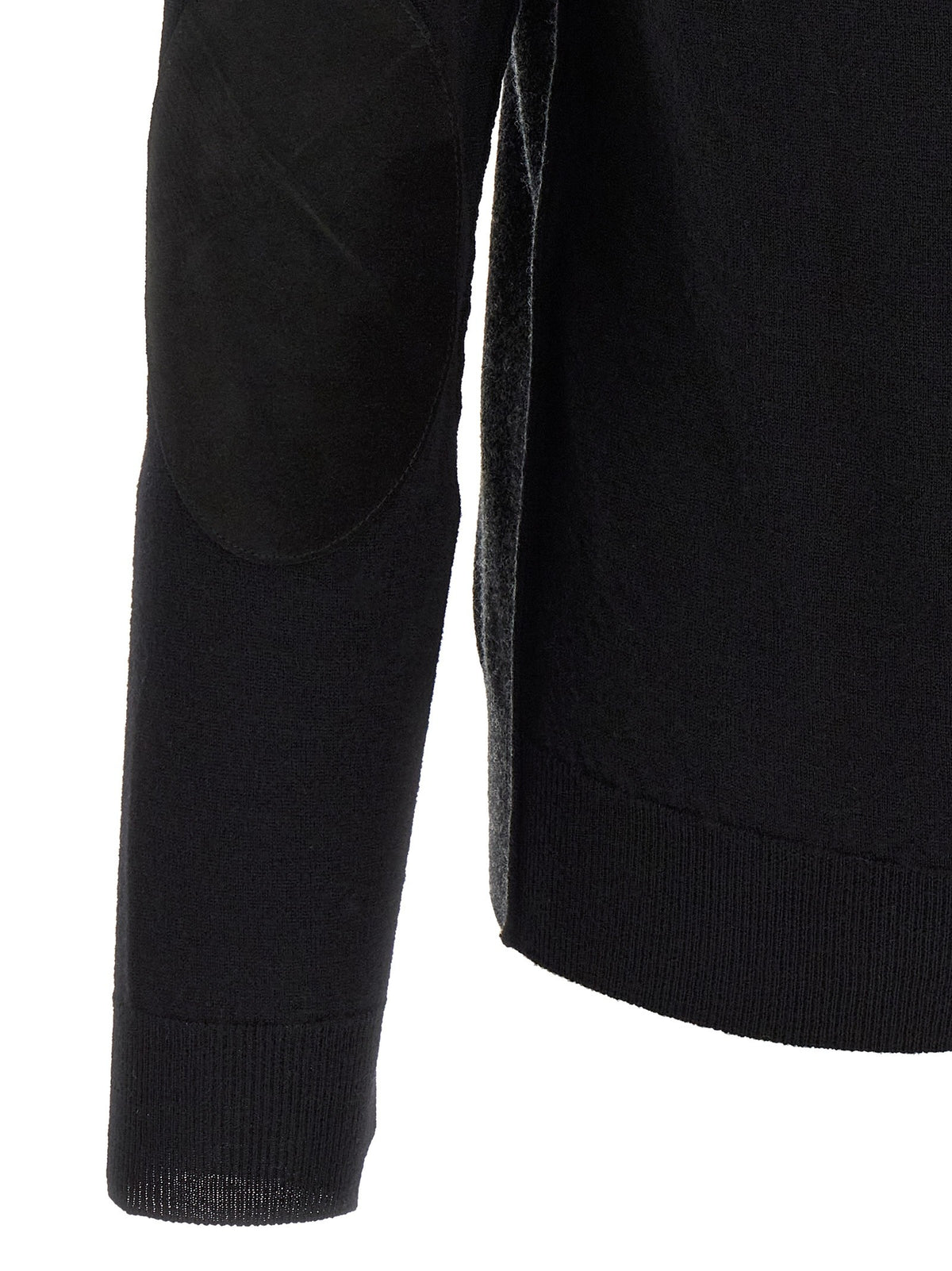 Maison Margiela Two Tone Wool Sweater Grey