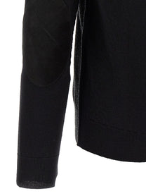 Maison Margiela Two Tone Wool Sweater Grey