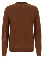 Maison Margiela Two Tone Wool Sweater Brown, view 2