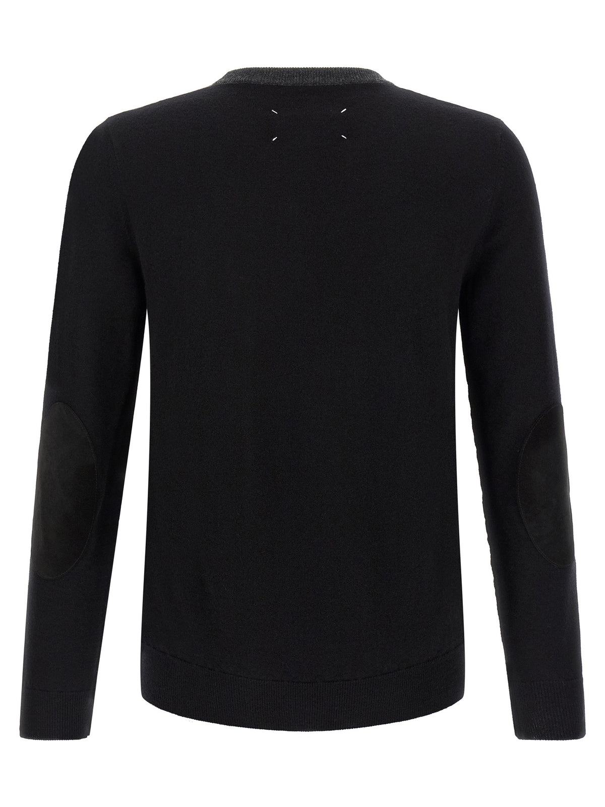 Maison Margiela Two Tone Wool Sweater Grey