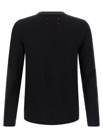 Maison Margiela Two Tone Wool Sweater Grey