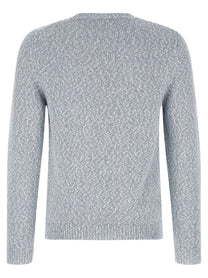 Zanone Two Tone Yarn Sweater Blue
