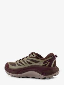 Hoka Men's Mafate Speed Mesh and Rubber Sneakers Red