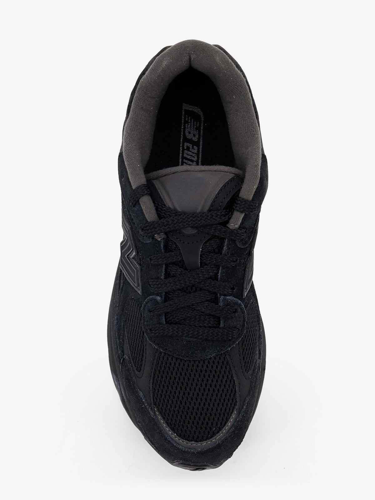 New Balance Men's Sneakers in Mesh and Suede Black, view 5