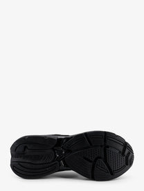 New Balance Men's Sneakers in Mesh and Suede Black