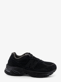 New Balance Men's Sneakers in Mesh and Suede Black