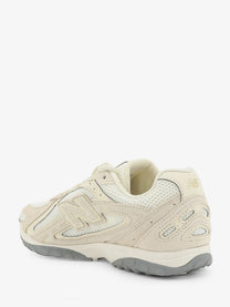 New Balance Women's Mesh and Suede Sneakers White