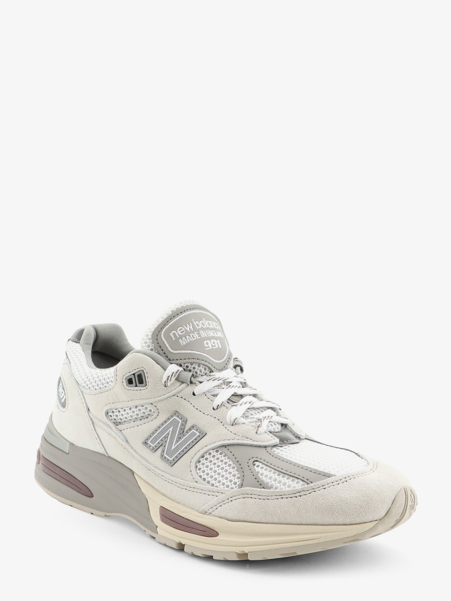 New Balance Men's Sneaker in Mesh and Suede Brillante
