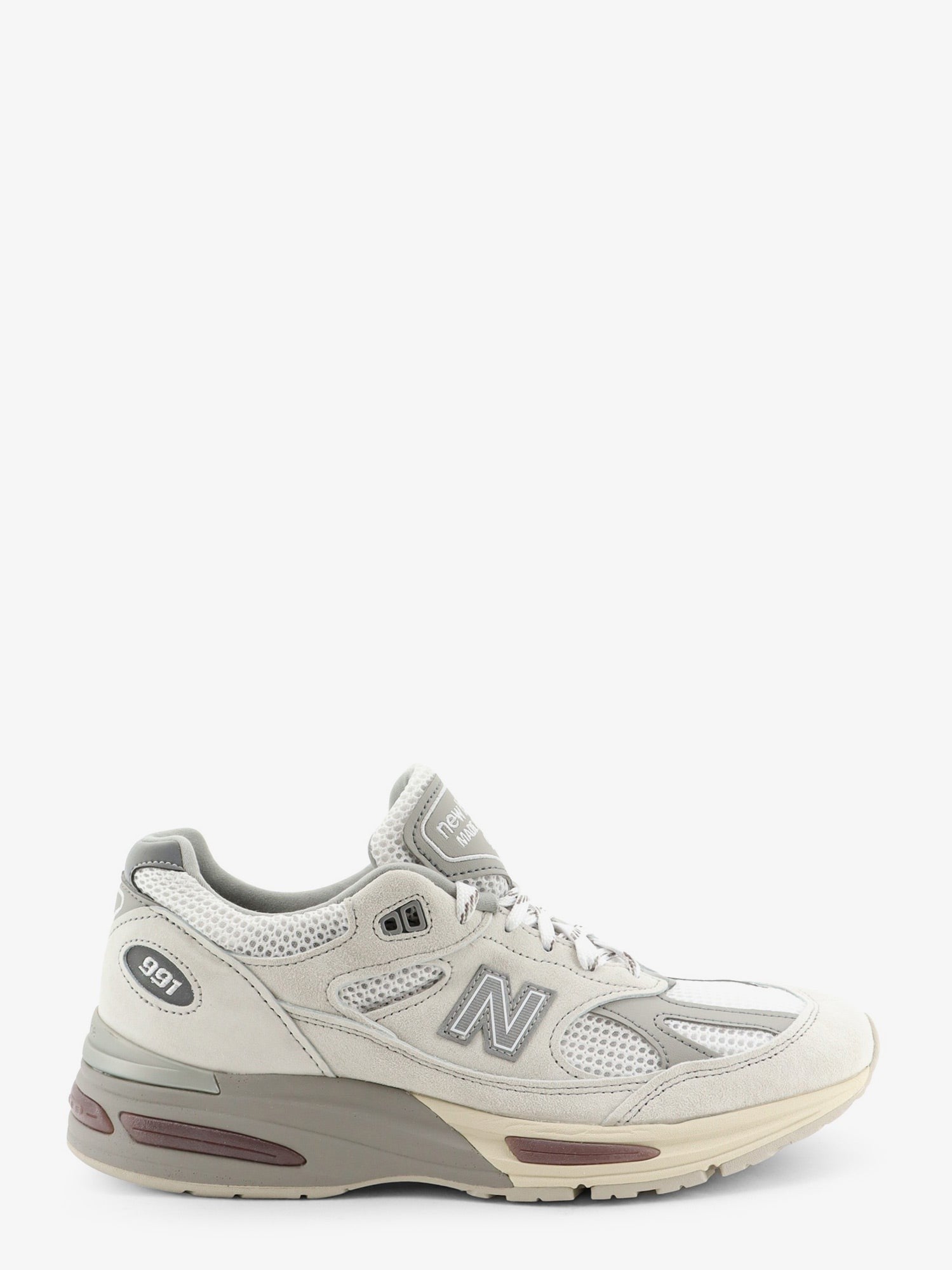 New Balance Men's Sneaker in Mesh and Suede Brillante