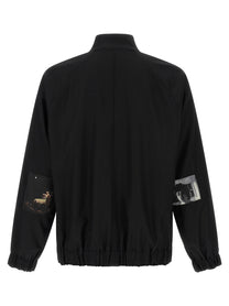 Undercover Bomber Jacket Featuring Works by Cindysherman Black