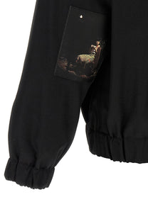 Undercover Bomber Jacket Featuring Works by Cindysherman Black