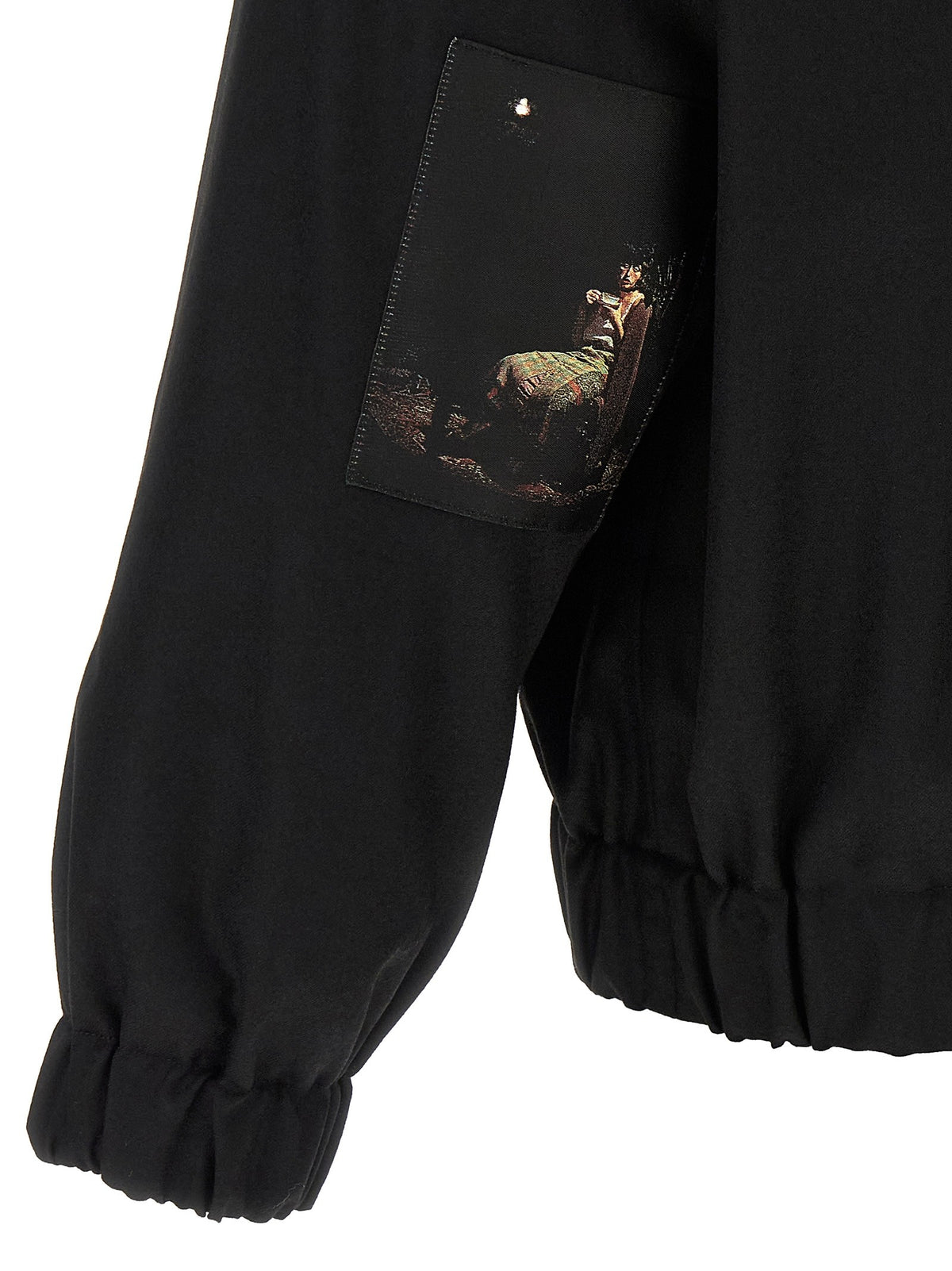 Undercover Bomber Jacket Featuring Works by Cindysherman Black