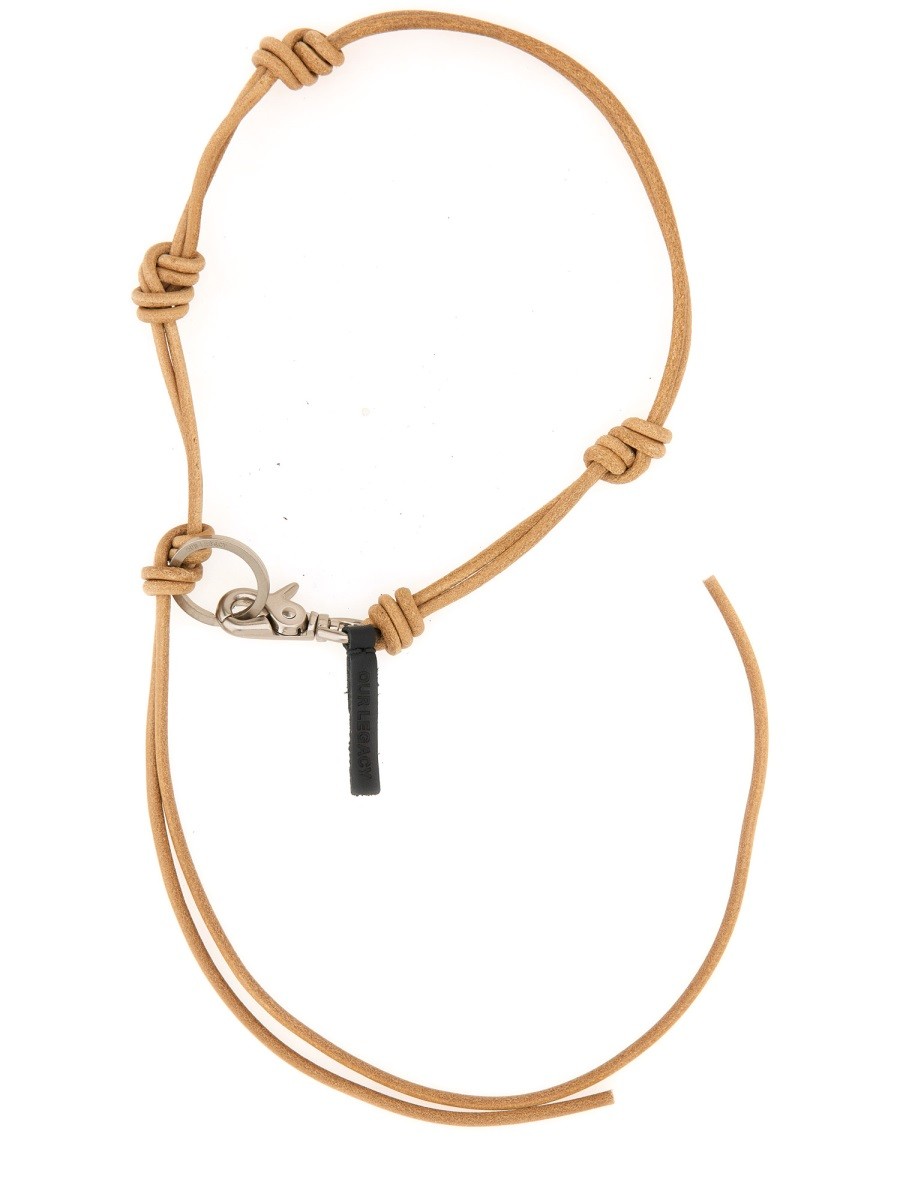 Our Legacy Men's Udon Ladon Keychain Brown