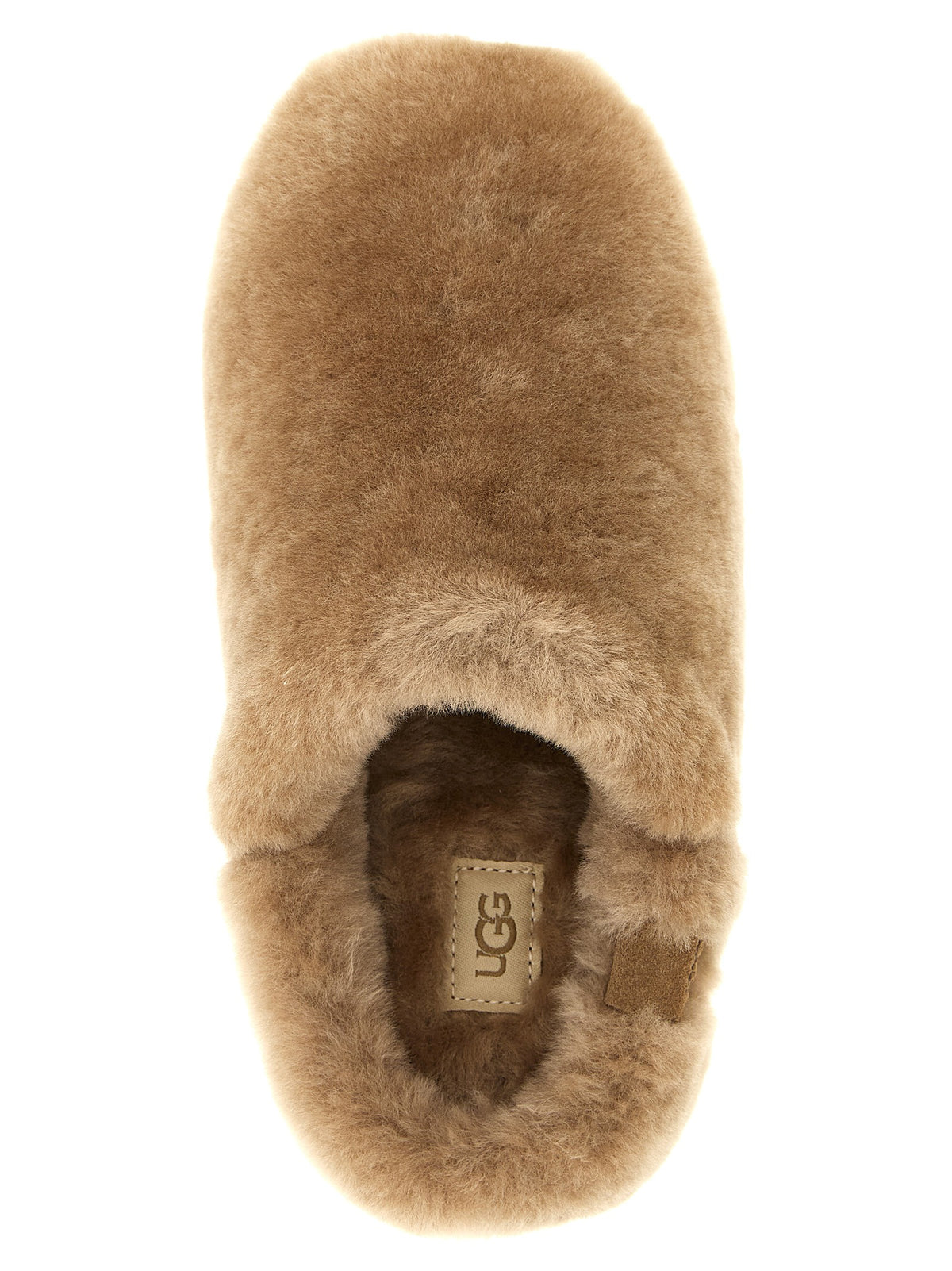 UGG Brown Elea Fluffed Sabots Brown, view 4
