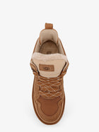 UGG Men's Sneakers Lowmel in Suede and Nylon Brown, view 5