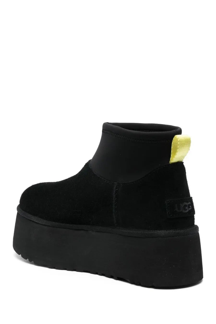 UGG Women's Boot Classic Mini Dipper Black, view 4