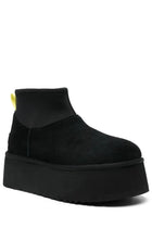 UGG Women's Boot Classic Mini Dipper Black, view 3