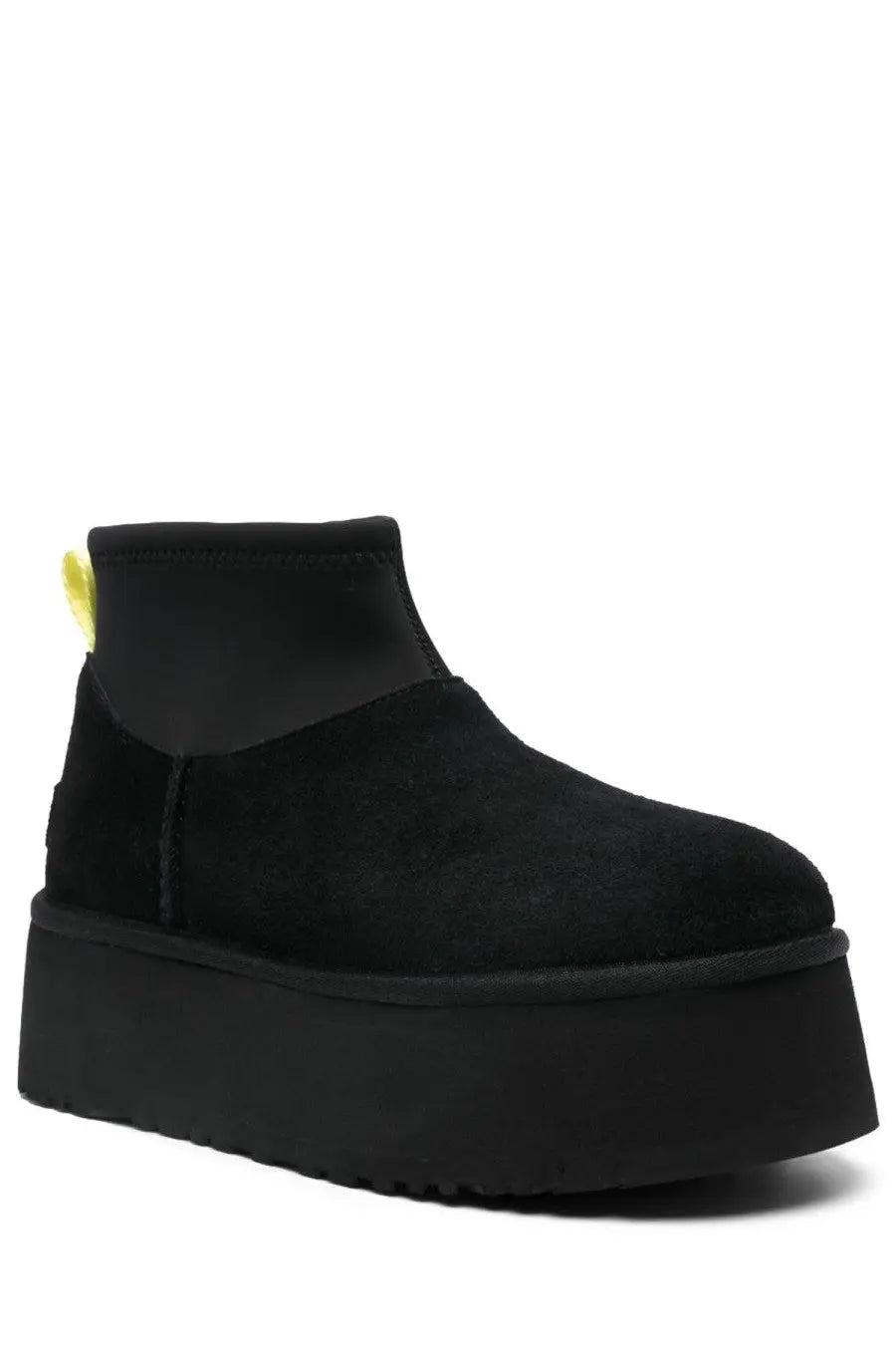 UGG Women's Boot Classic Mini Dipper Black, view 3