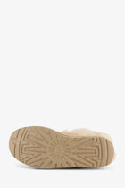 UGG Women's Classic Ultra Mini Suede Boots Beige, view 4
