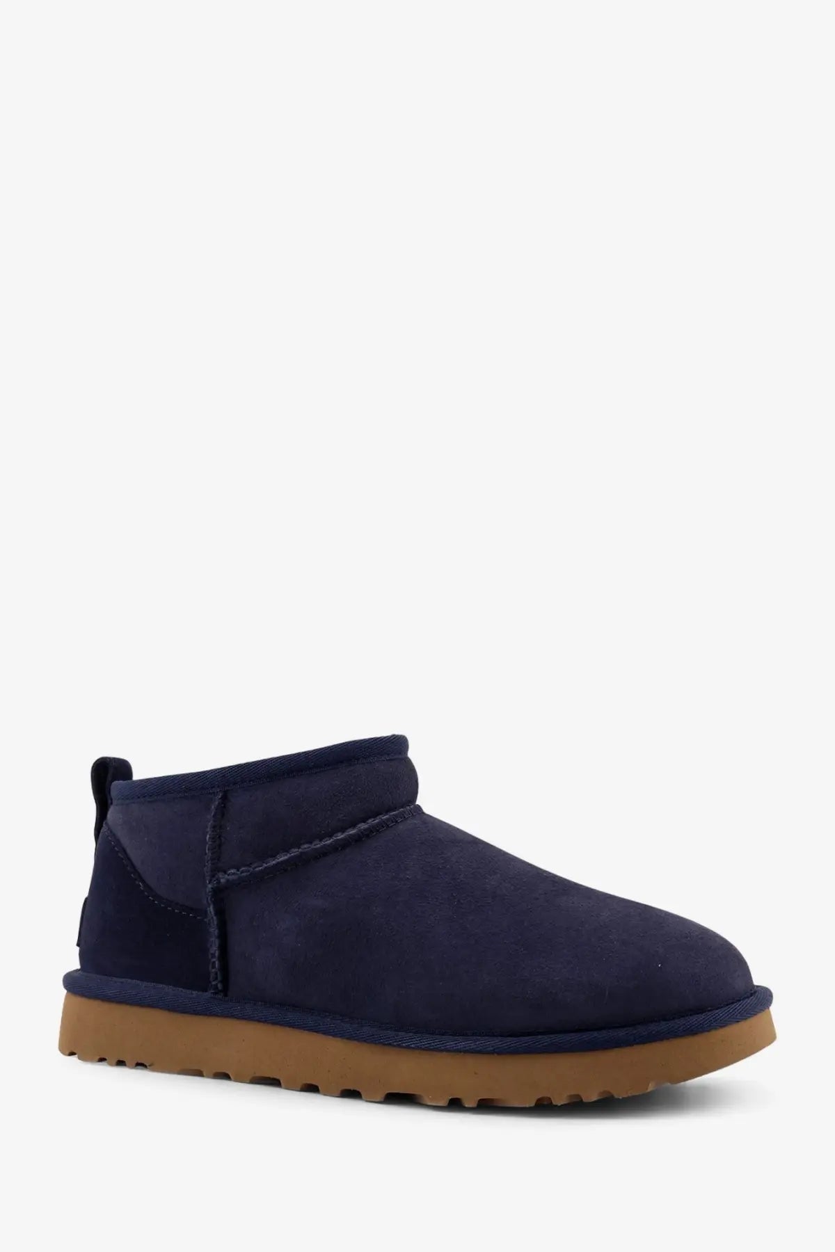 UGG Women's Classic Ultra Mini Suede Boots Blue, view 2