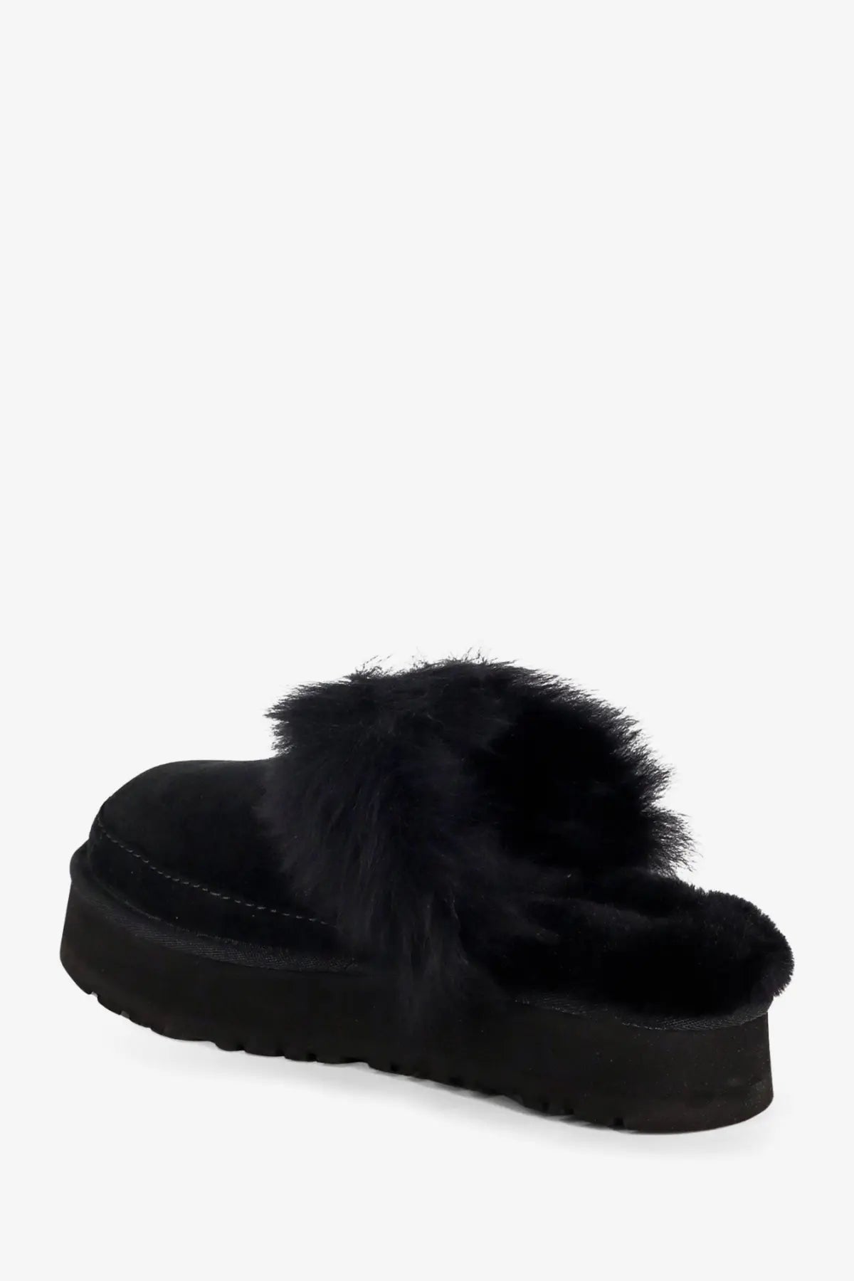 UGG Women's Disquette Chalet Suede Mules Black, view 3