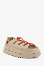 UGG Women's Goldenglow Leather Sandals Beige, view 2