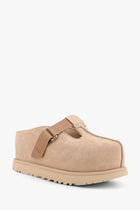 UGG Women's Suede Sandals Beige, view 2