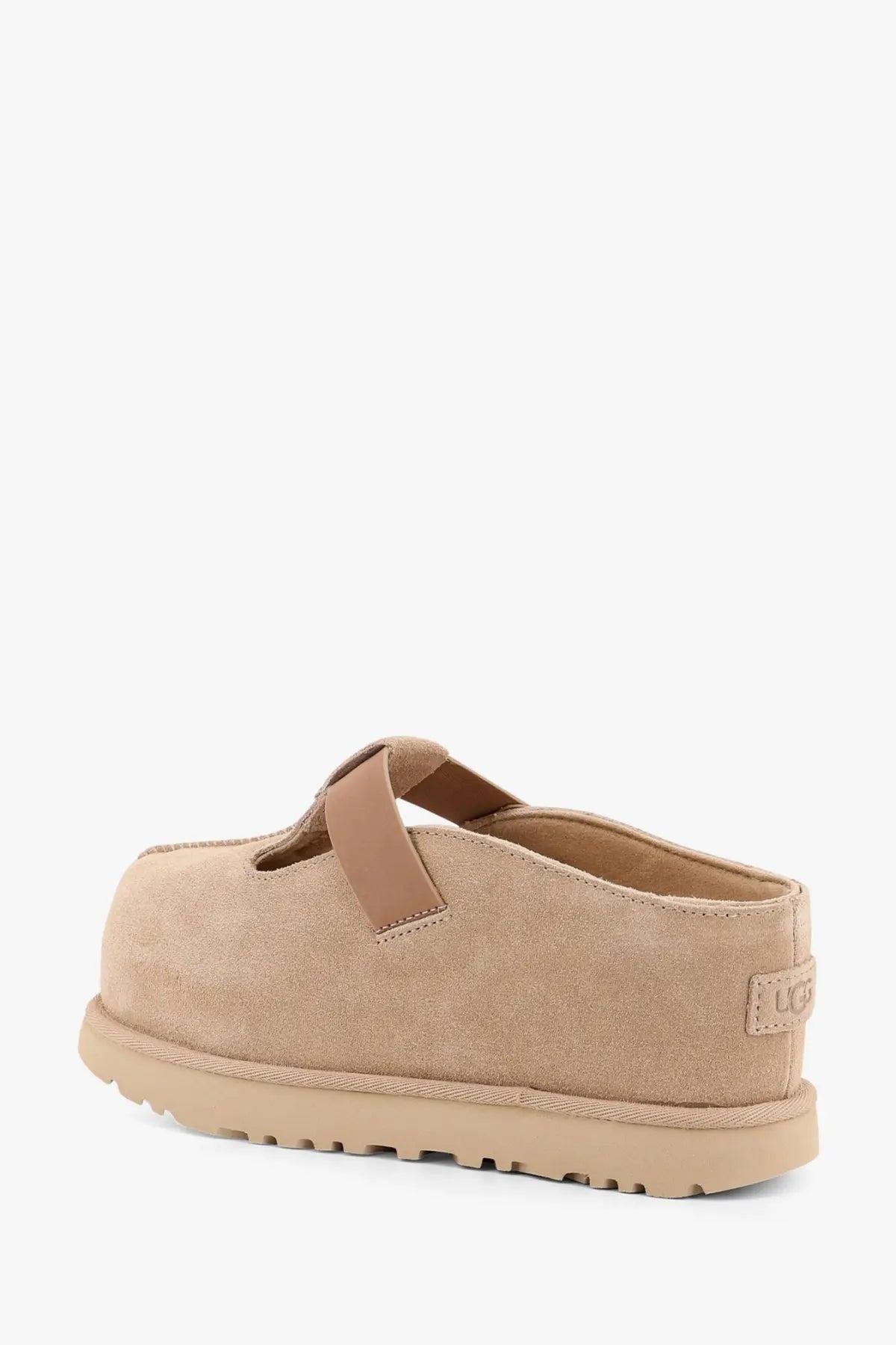 UGG Women's Suede Sandals Beige, view 3