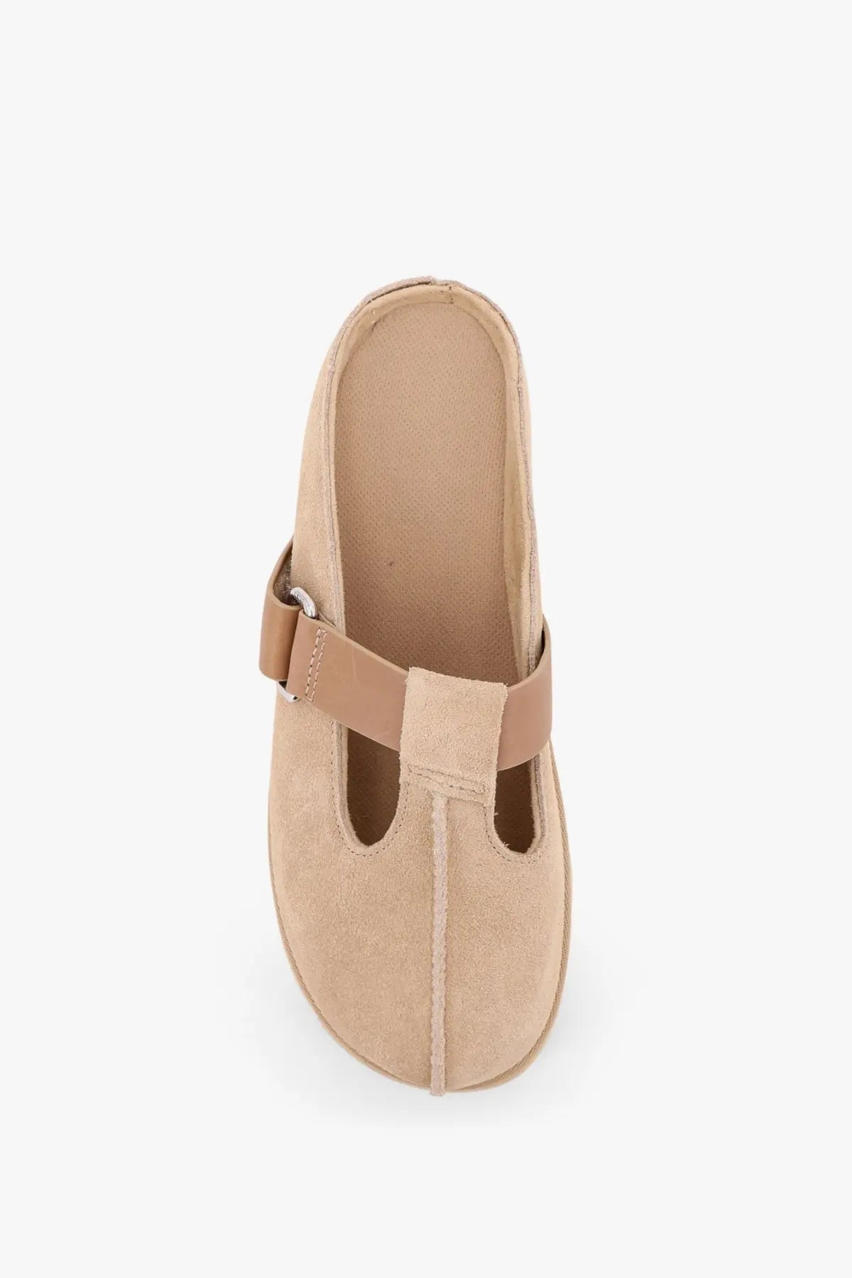 UGG Women's Suede Sandals Beige, view 5