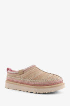 UGG Women's Tasman Meadow Suede Sandals Beige, view 2