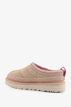 UGG Women's Tasman Meadow Suede Sandals Beige, view 3