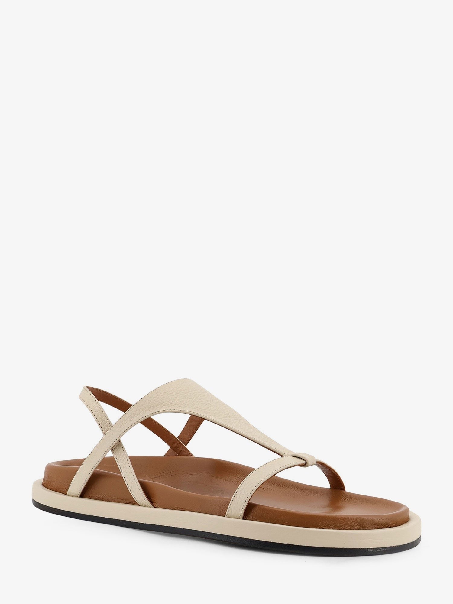ATP Atelier Women's Ultimo Leather Sandals Gold