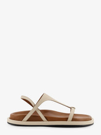ATP Atelier Women's Ultimo Leather Sandals Gold