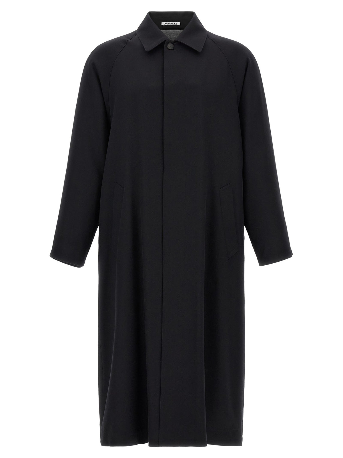 AURALEE Ultra Fine Wool Coat Blue
