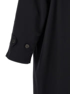 AURALEE Ultra Fine Wool Coat Blue, view 4