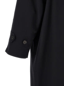 AURALEE Ultra Fine Wool Coat Blue, view 4
